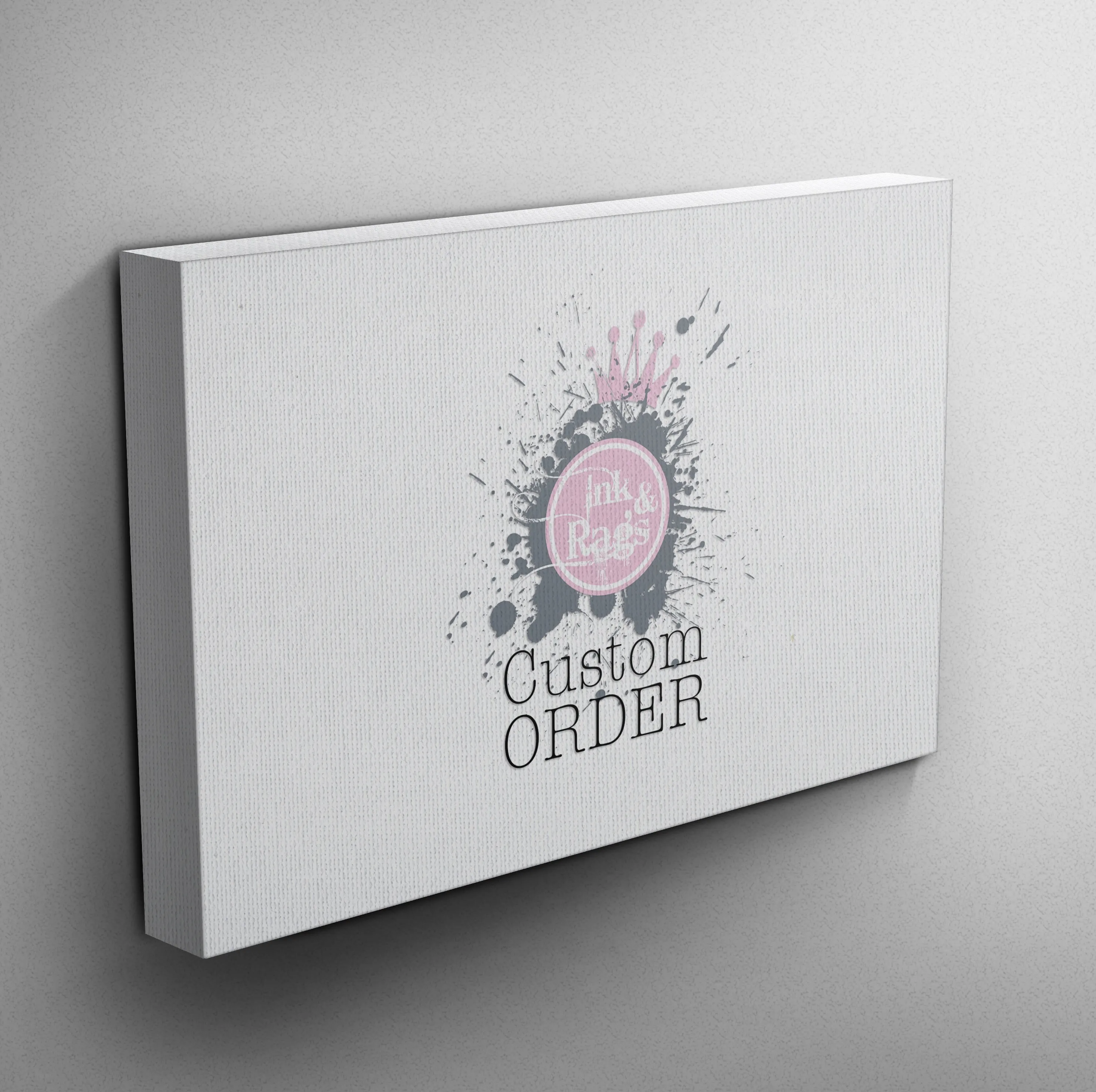 1nk Custom Gallery Wrapped Canvas