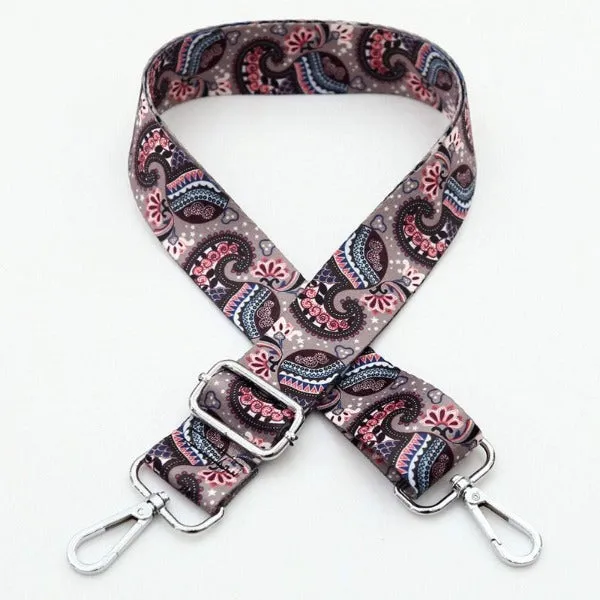 38mm Adjustable Bag Handles With Ring,Crossbody Webbing Handle