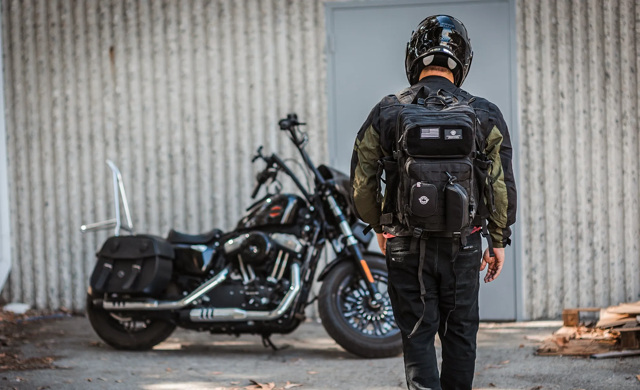 45L - Tactical XL Hyosung Motorcycle Backpack