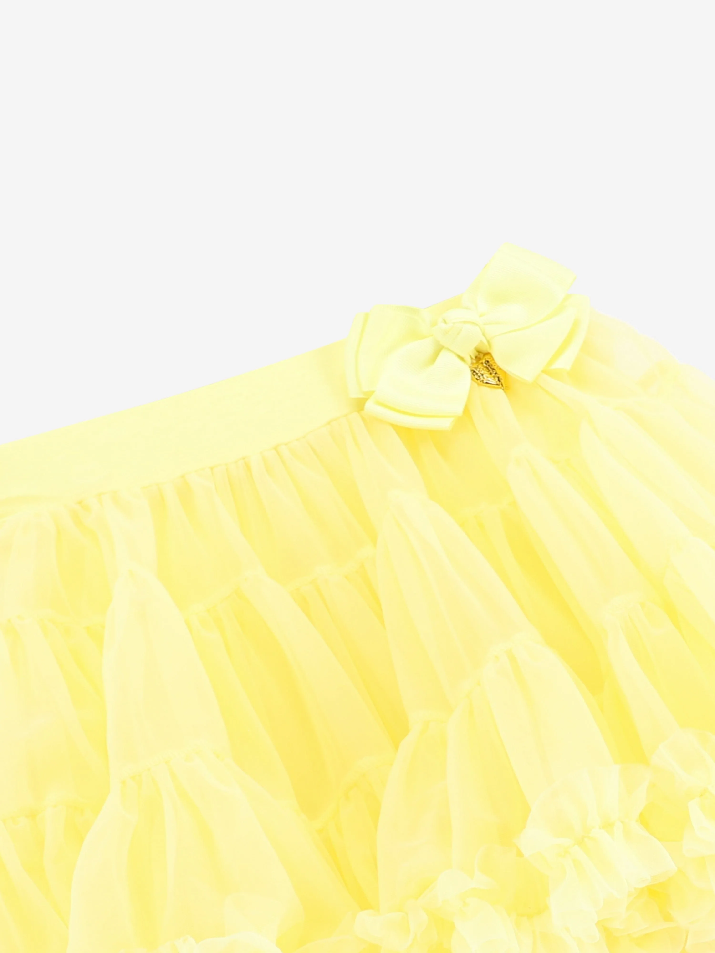Angels Face Girls Pixie Tutu Skirt in Yellow