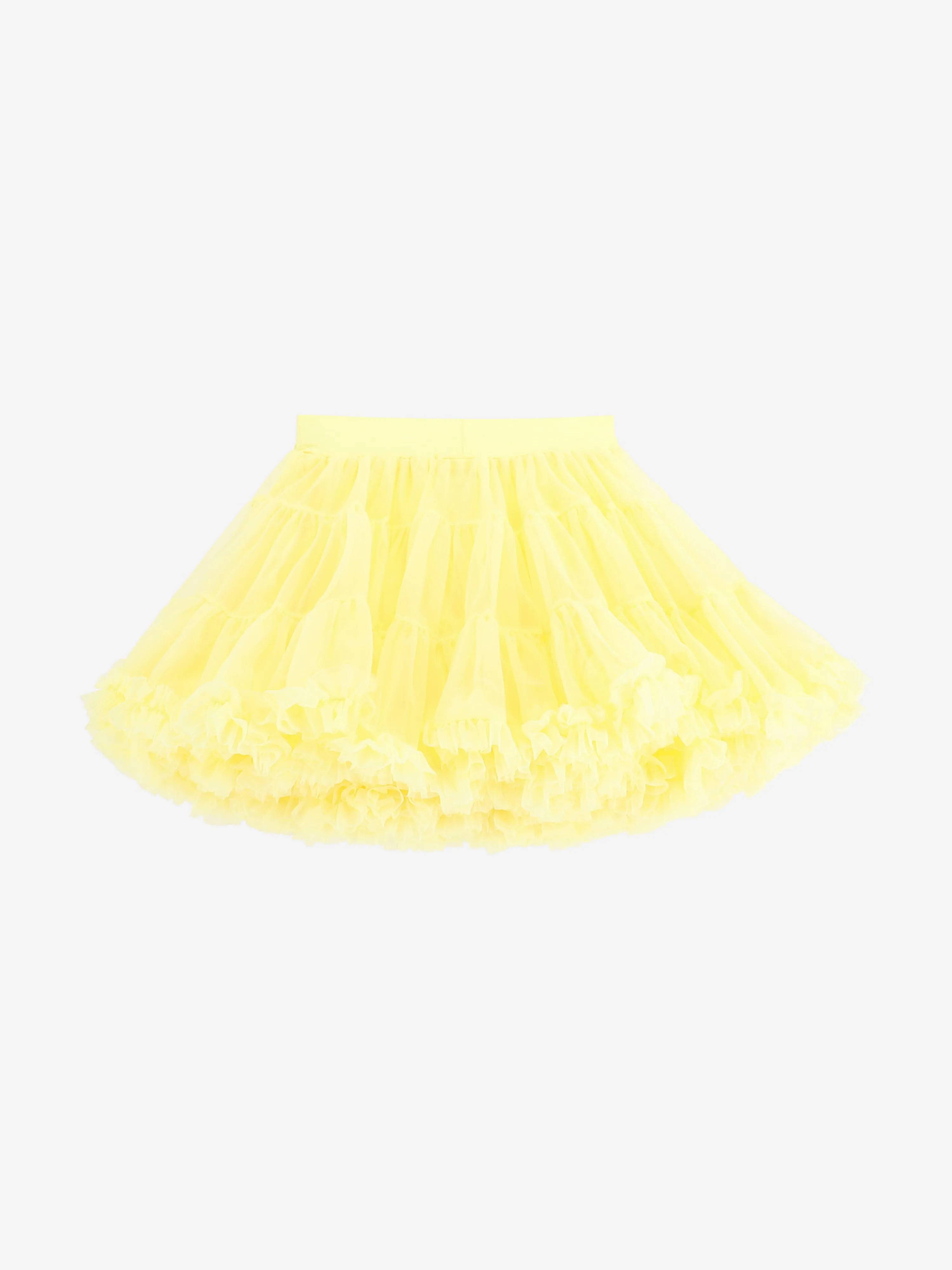 Angels Face Girls Pixie Tutu Skirt in Yellow