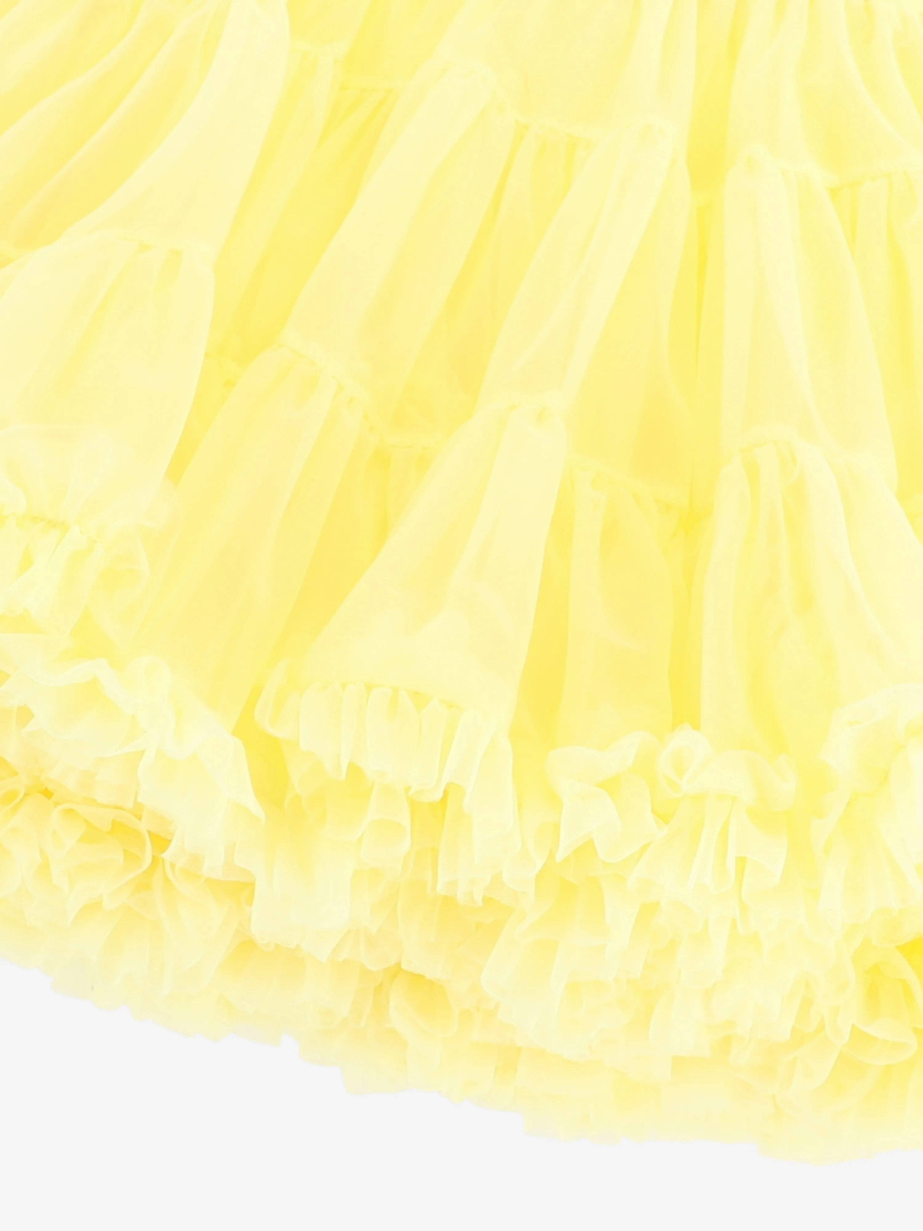 Angels Face Girls Pixie Tutu Skirt in Yellow