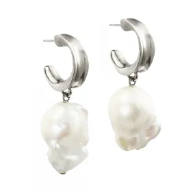 Barroco Hoops - Silver