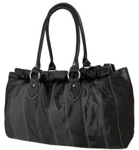 Bella Faux Leather Shoulder Bag