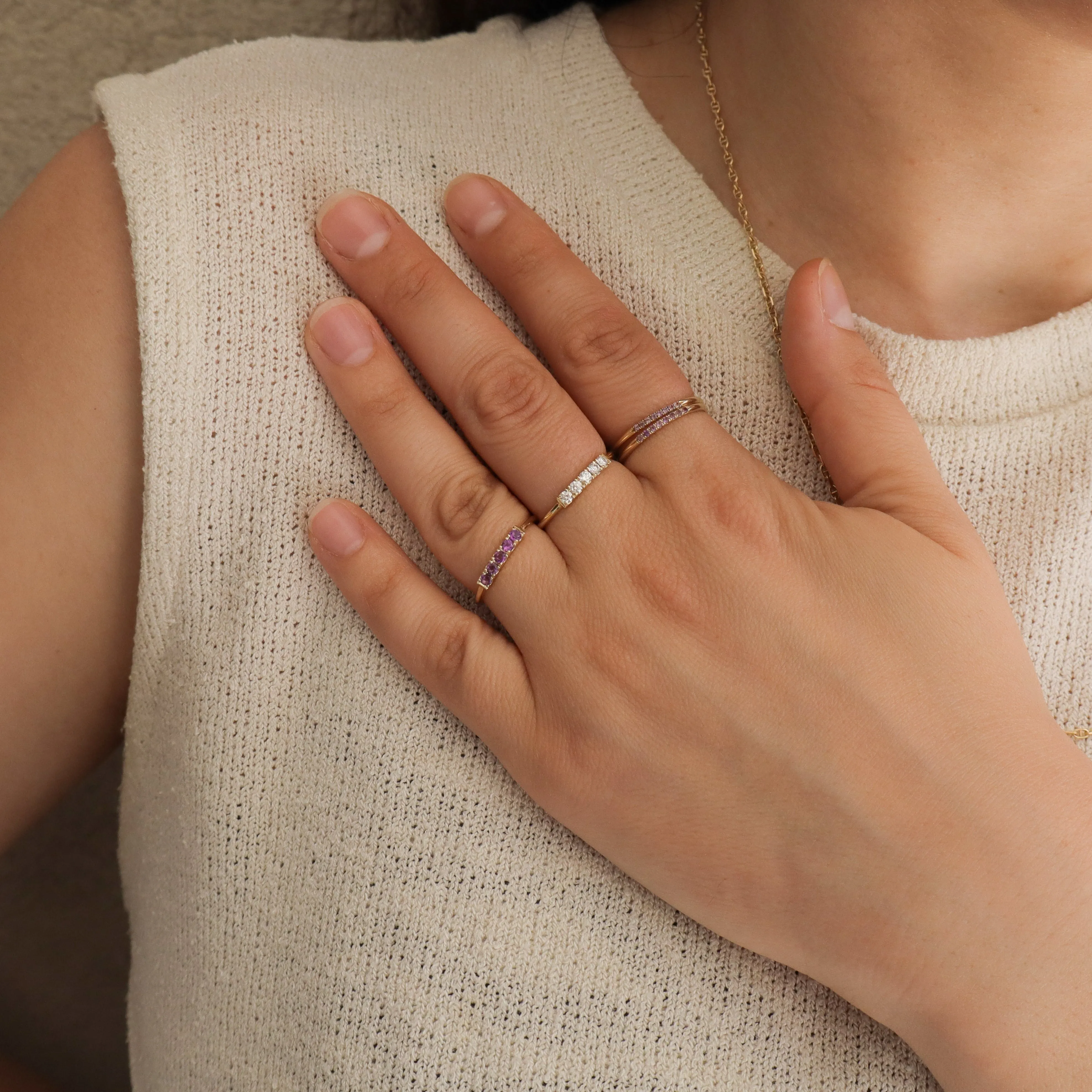 Candy Ring Amethyst