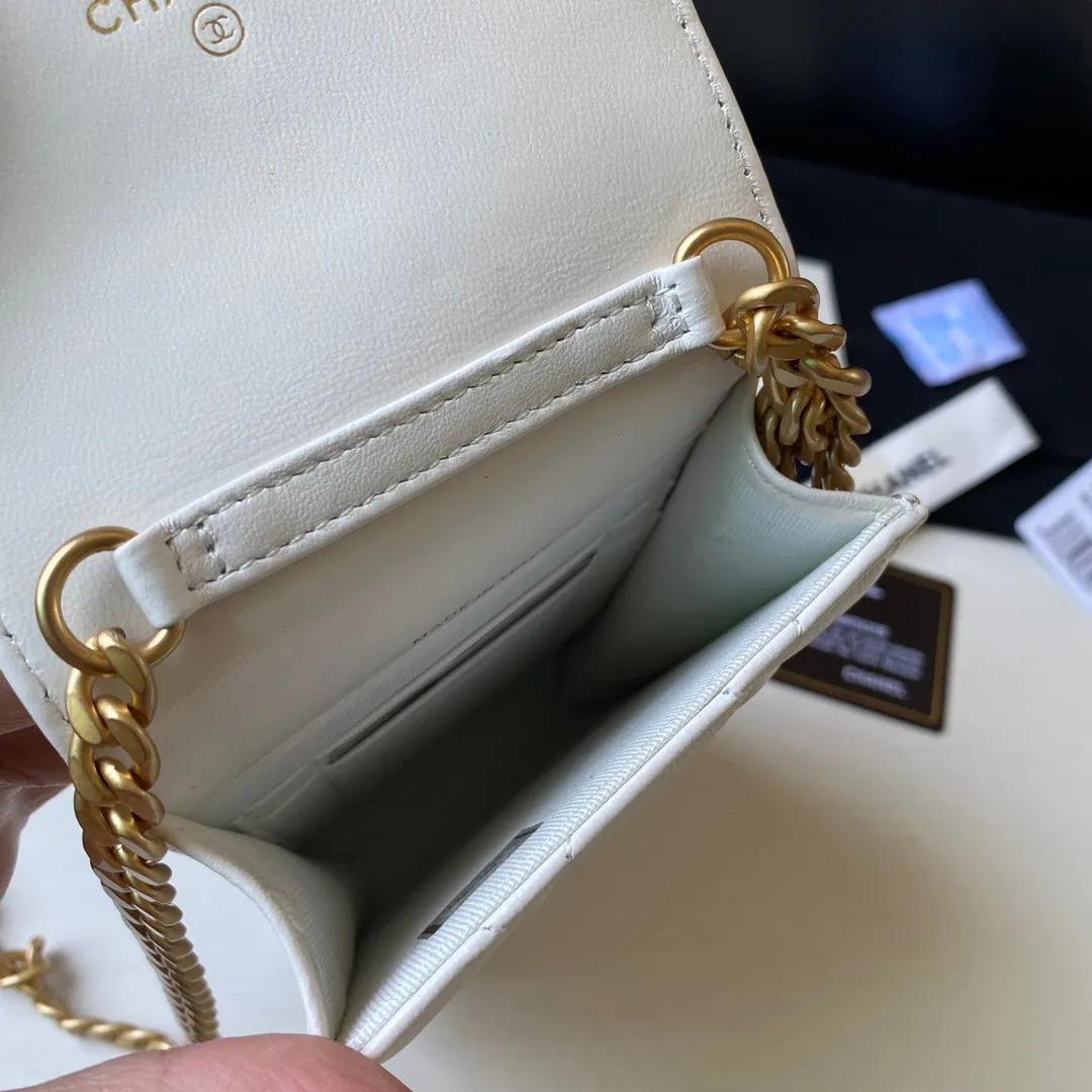 CHLPhone Holder White Bag For Women 15cm/6in