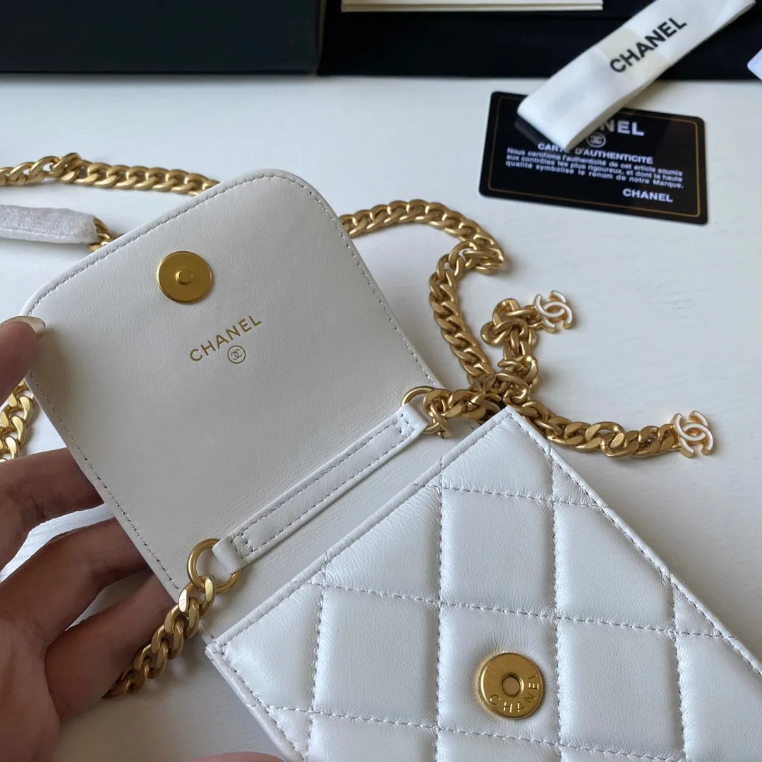 CHLPhone Holder White Bag For Women 15cm/6in