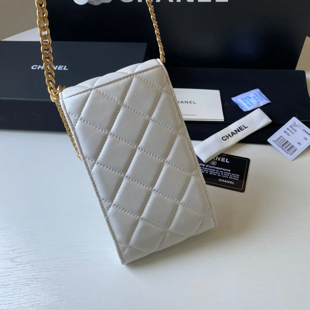 CHLPhone Holder White Bag For Women 15cm/6in