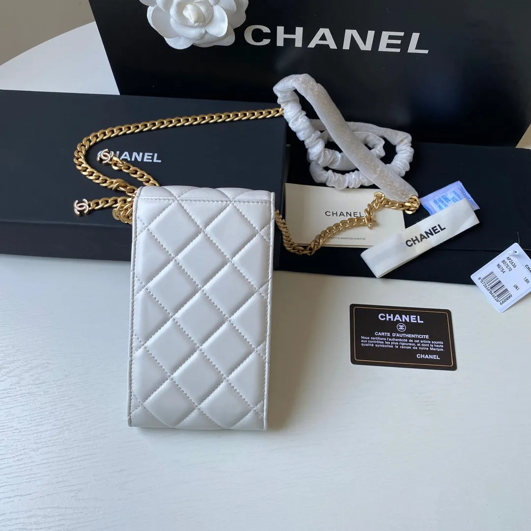 CHLPhone Holder White Bag For Women 15cm/6in