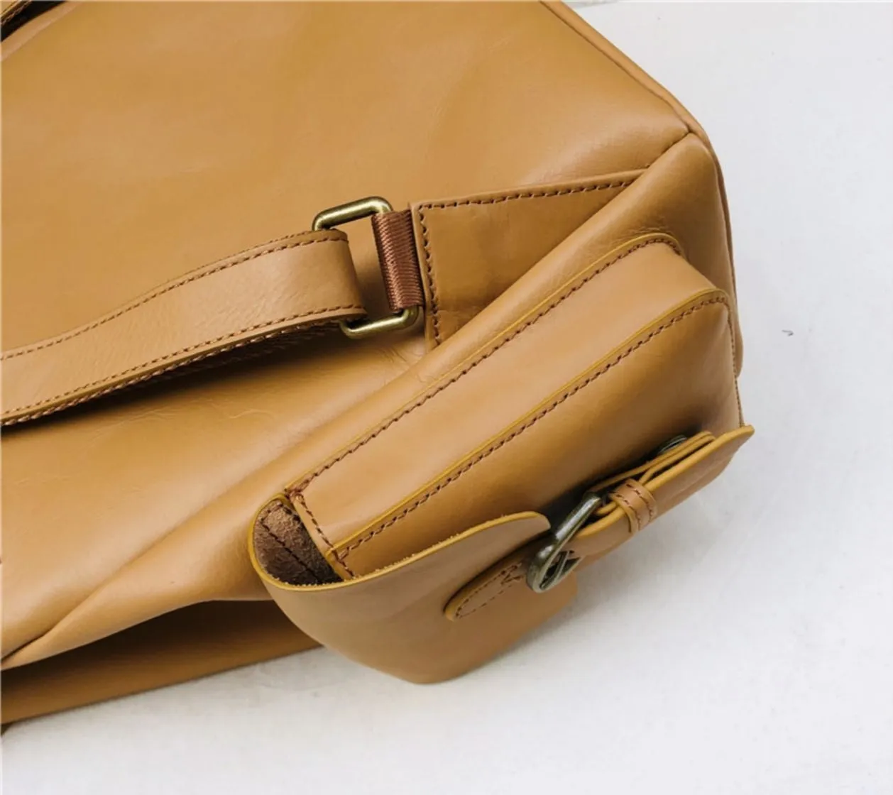 Classic High quality Handmade Women Leather Backpack
