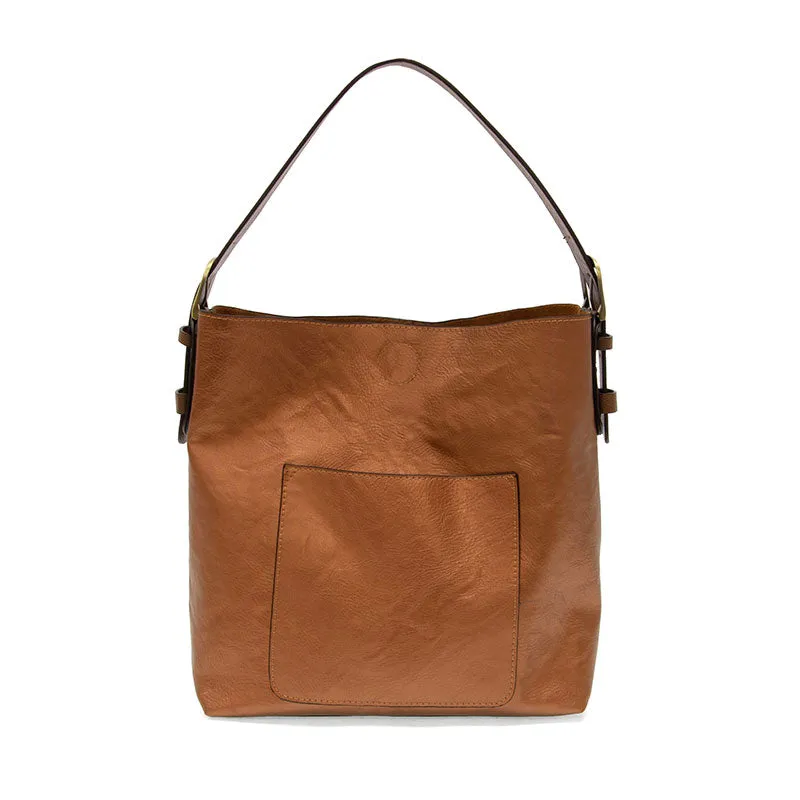 CLASSIC HOBO WITH COFFEE HANDLE HANDBAG