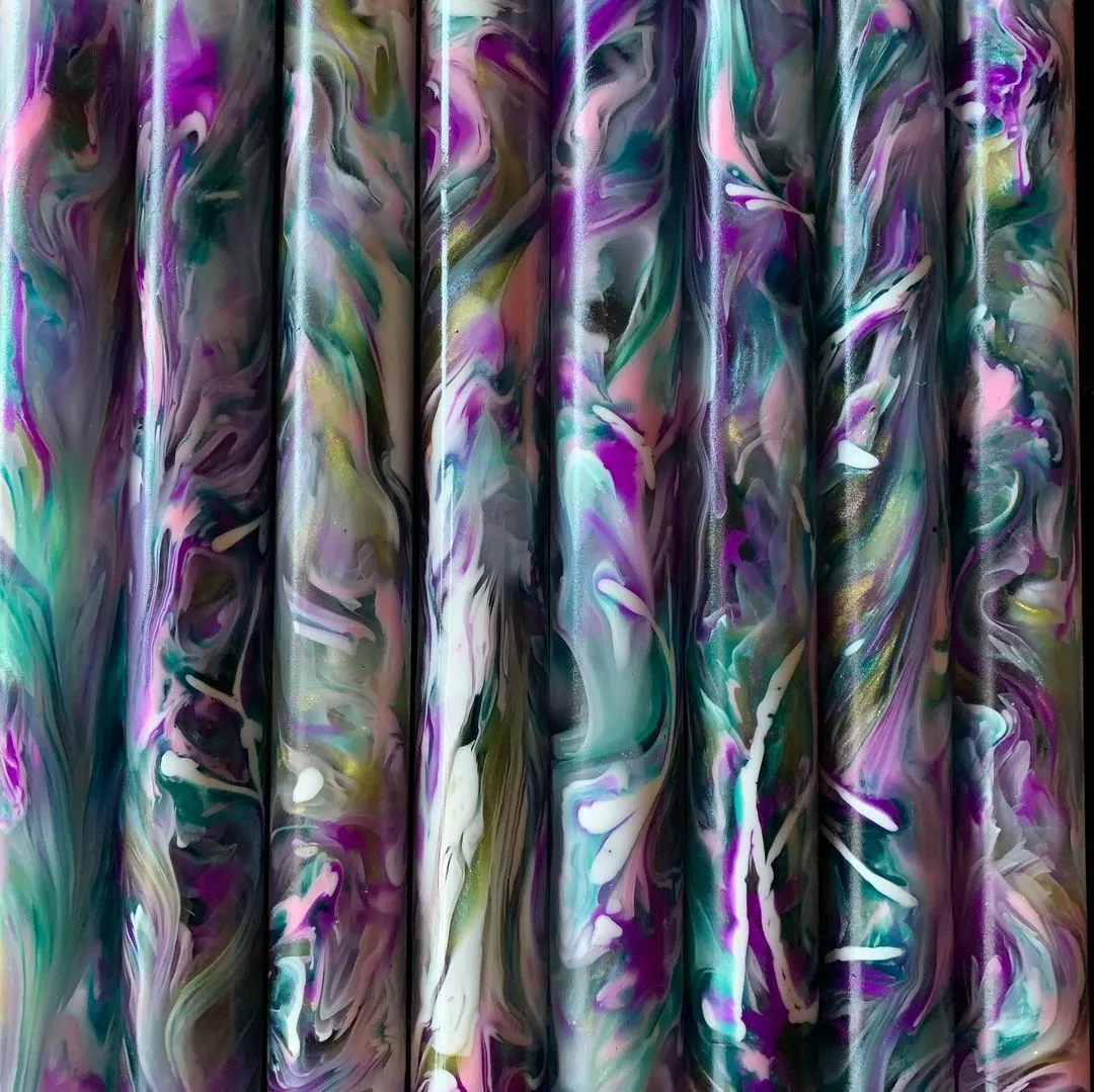 Clear Water Lily Custom Order Fountain Pen
