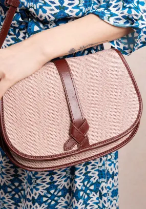 Crossbody Bag Sedro Toile Bordeaux