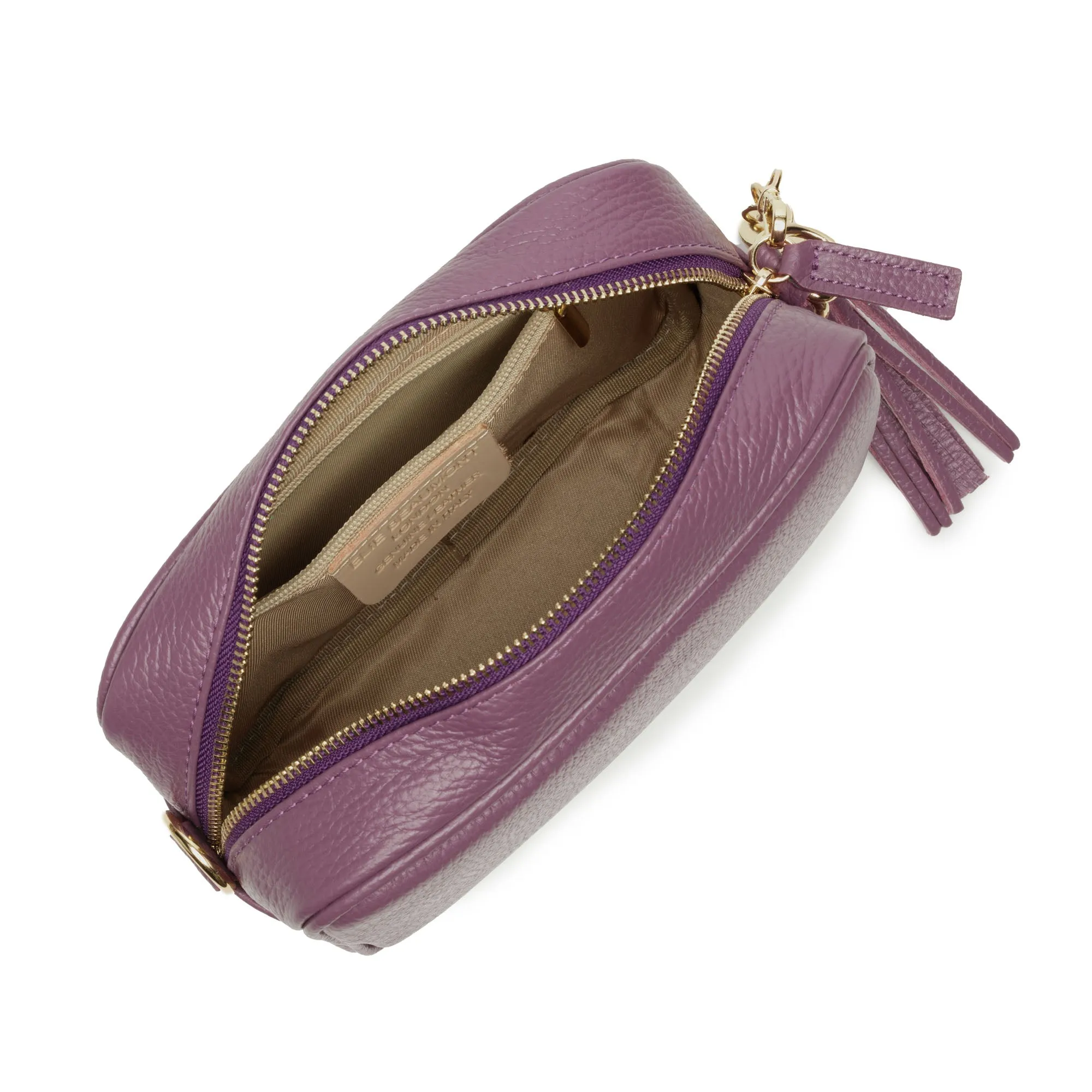 Crossbody Tassel Grape