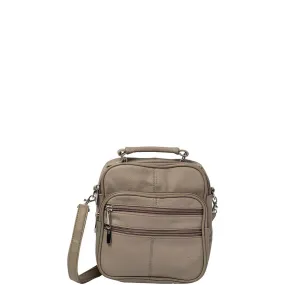 CRYSTAL LEATHER UTILITY BAG