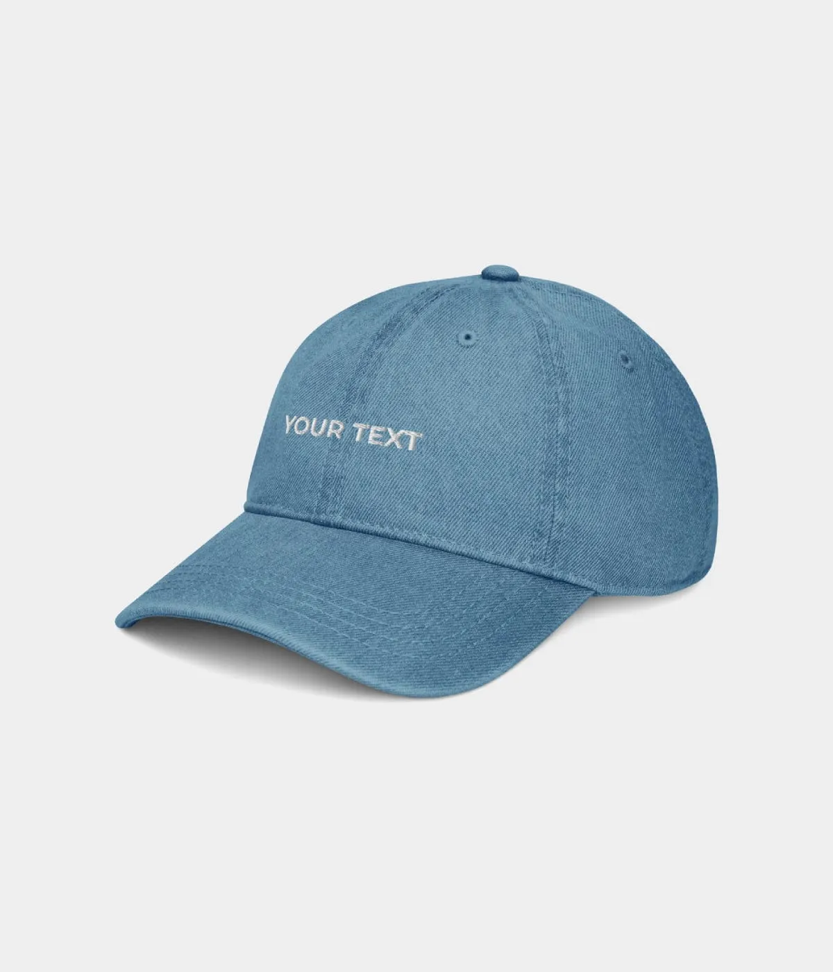CUSTOM DENIM CAP.