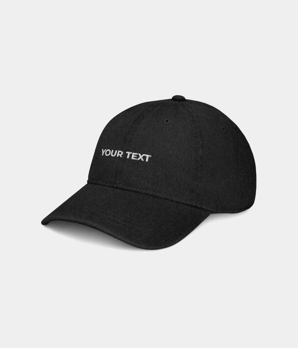 CUSTOM DENIM CAP.