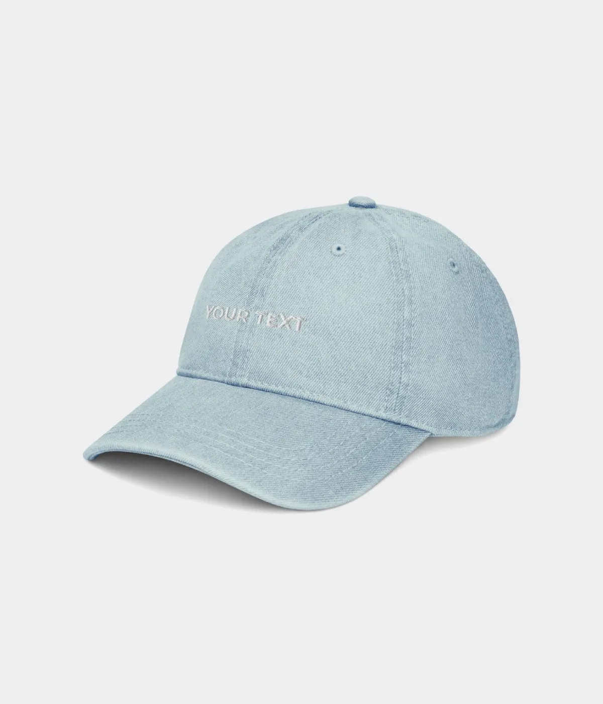 CUSTOM DENIM CAP.