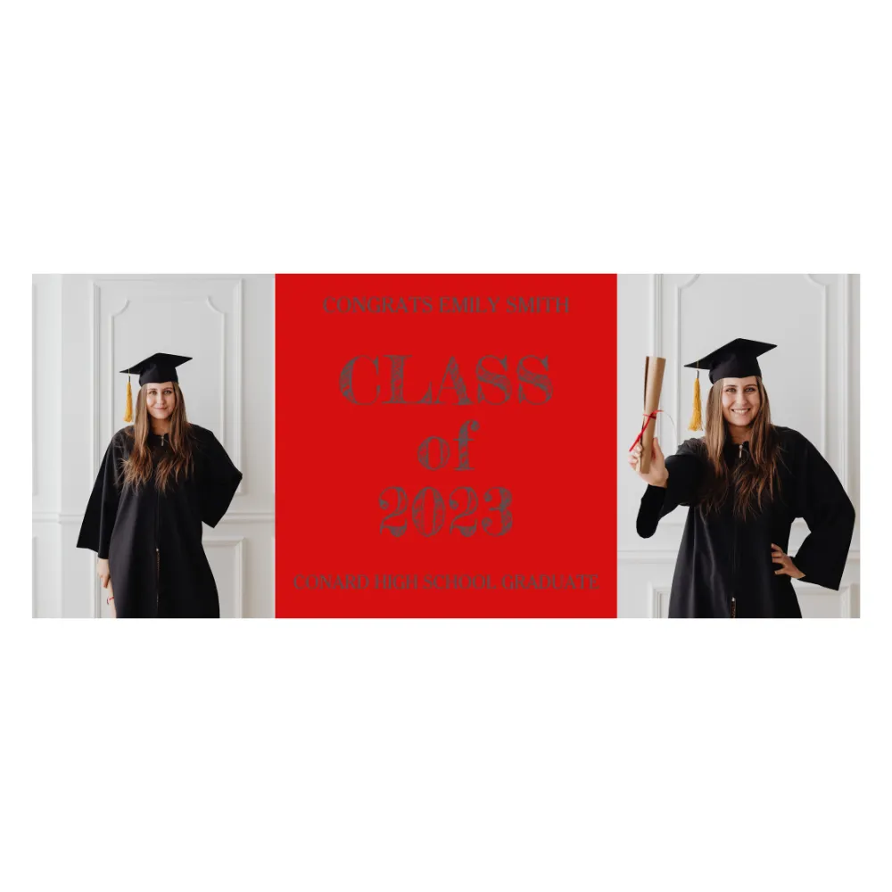 Custom School Custom Graduation Banner