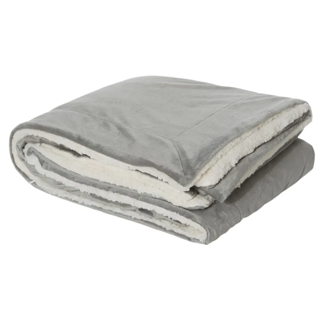 Customized Star of Life Sherpa Blanket