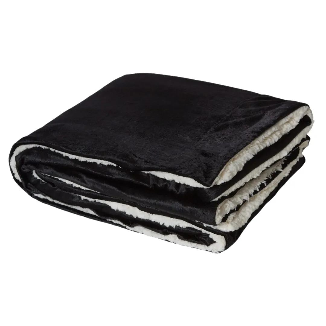 Customized Star of Life Sherpa Blanket
