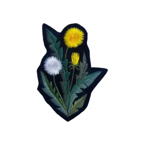 Dandelion Embroidered Patch