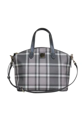 Dooney & Bourke - Grey Plaid Satchel