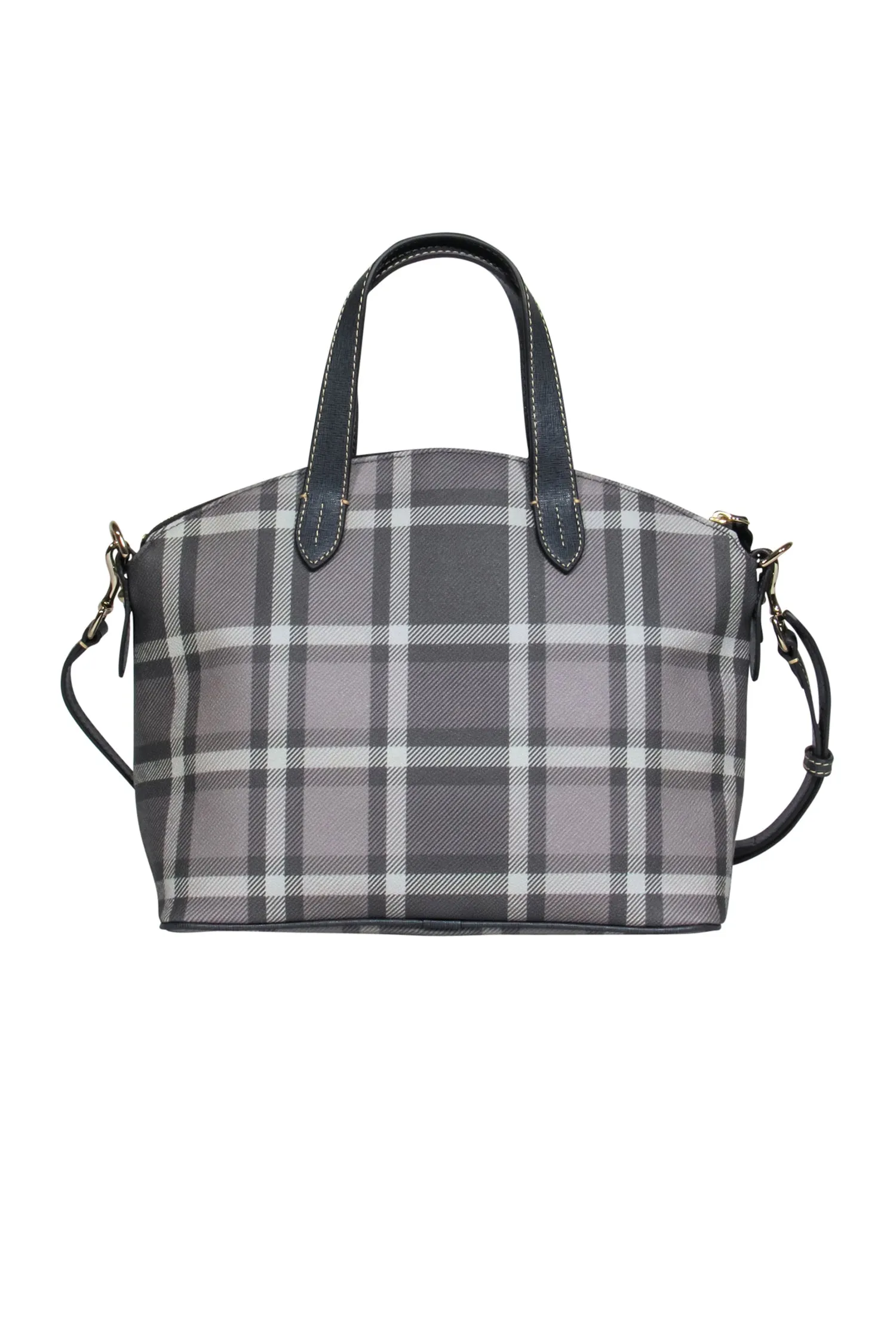 Dooney & Bourke - Grey Plaid Satchel