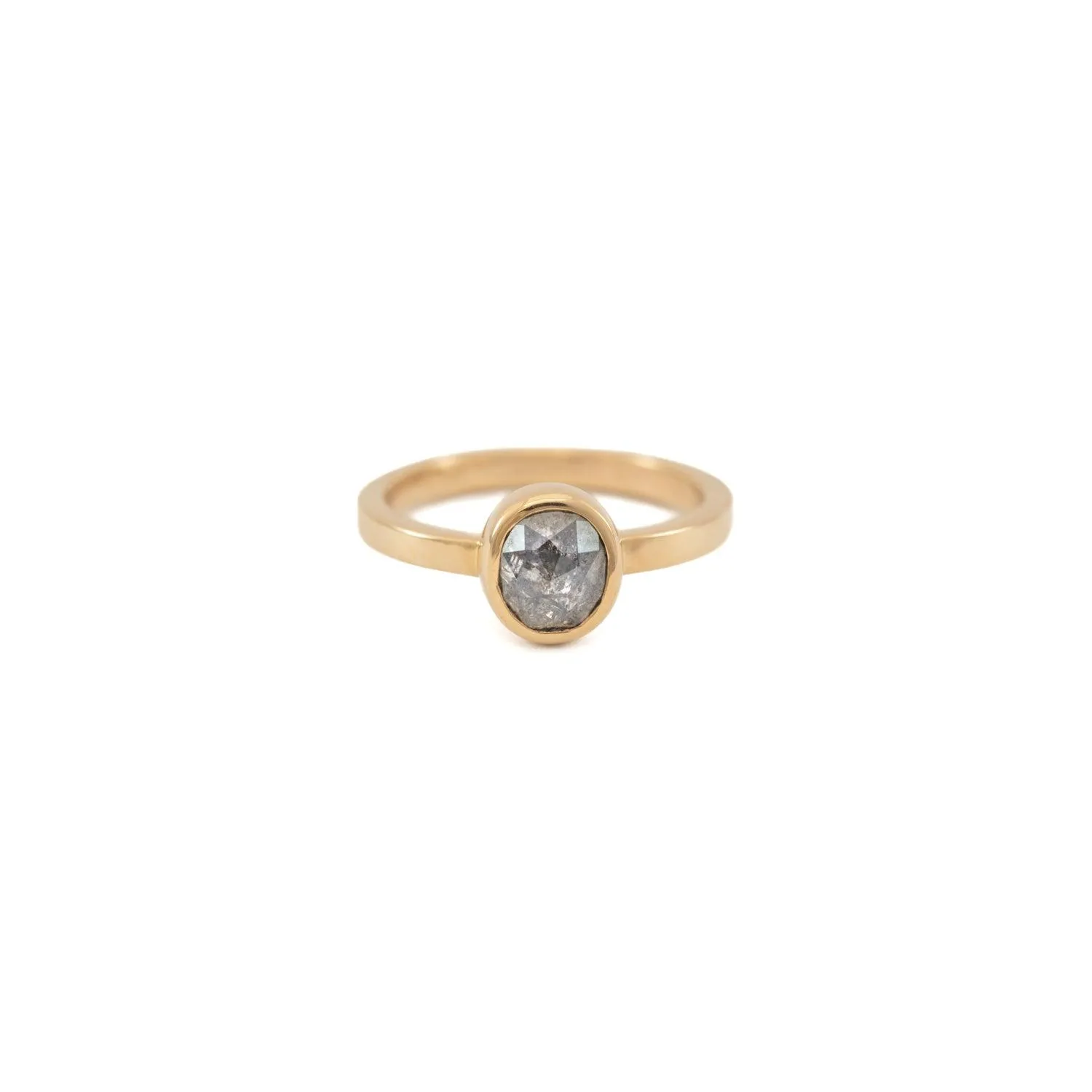 Ellie - Salt & Pepper Diamond Ring