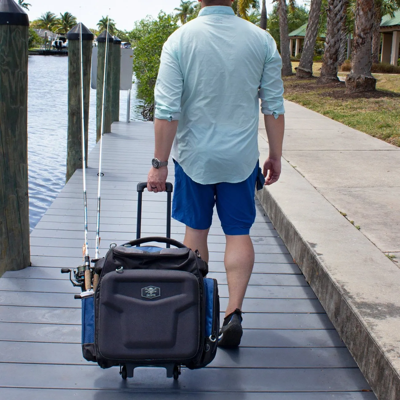 Explorer Rolling 5-Tray Tackle Bag