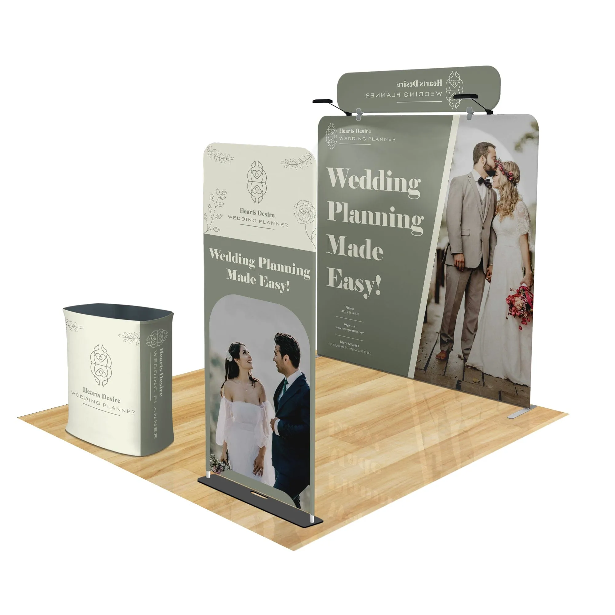 FastZip™ Trade Show Booth - Platinum Package