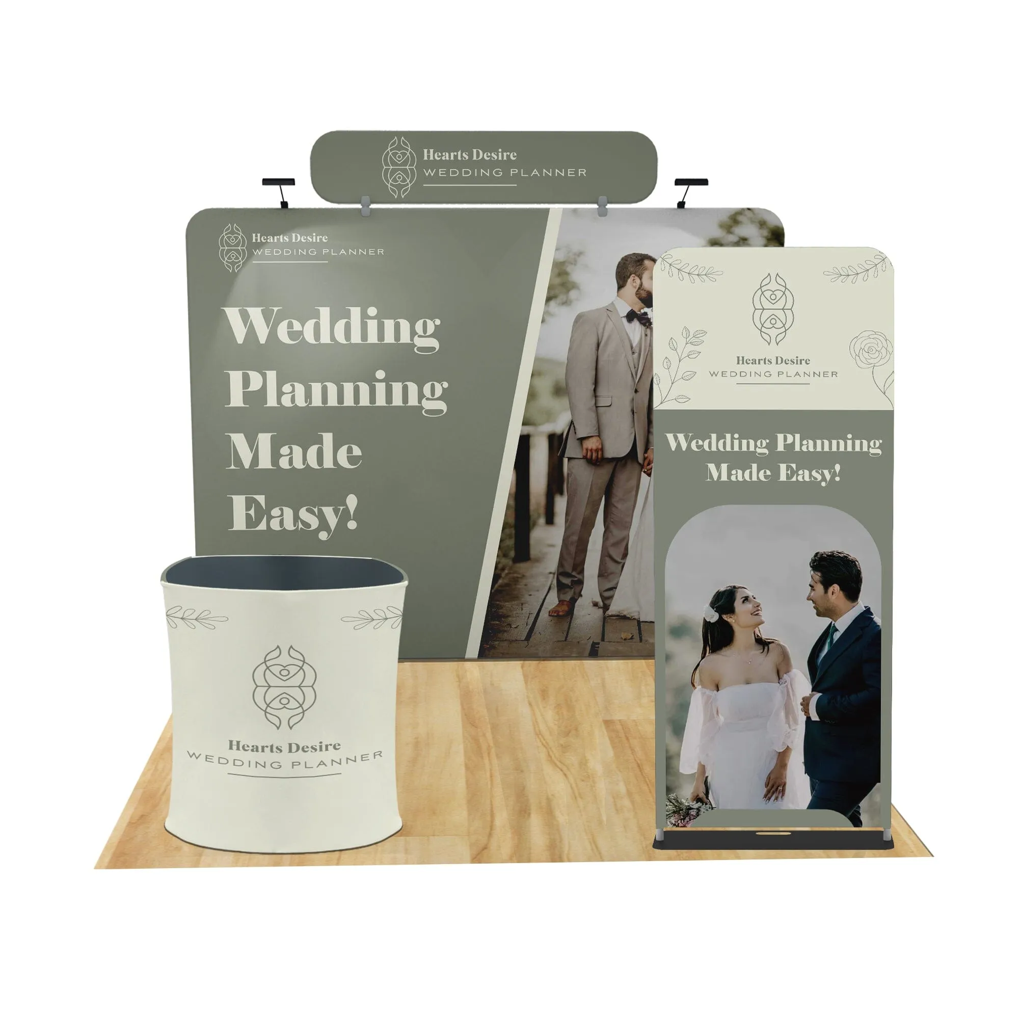 FastZip™ Trade Show Booth - Platinum Package