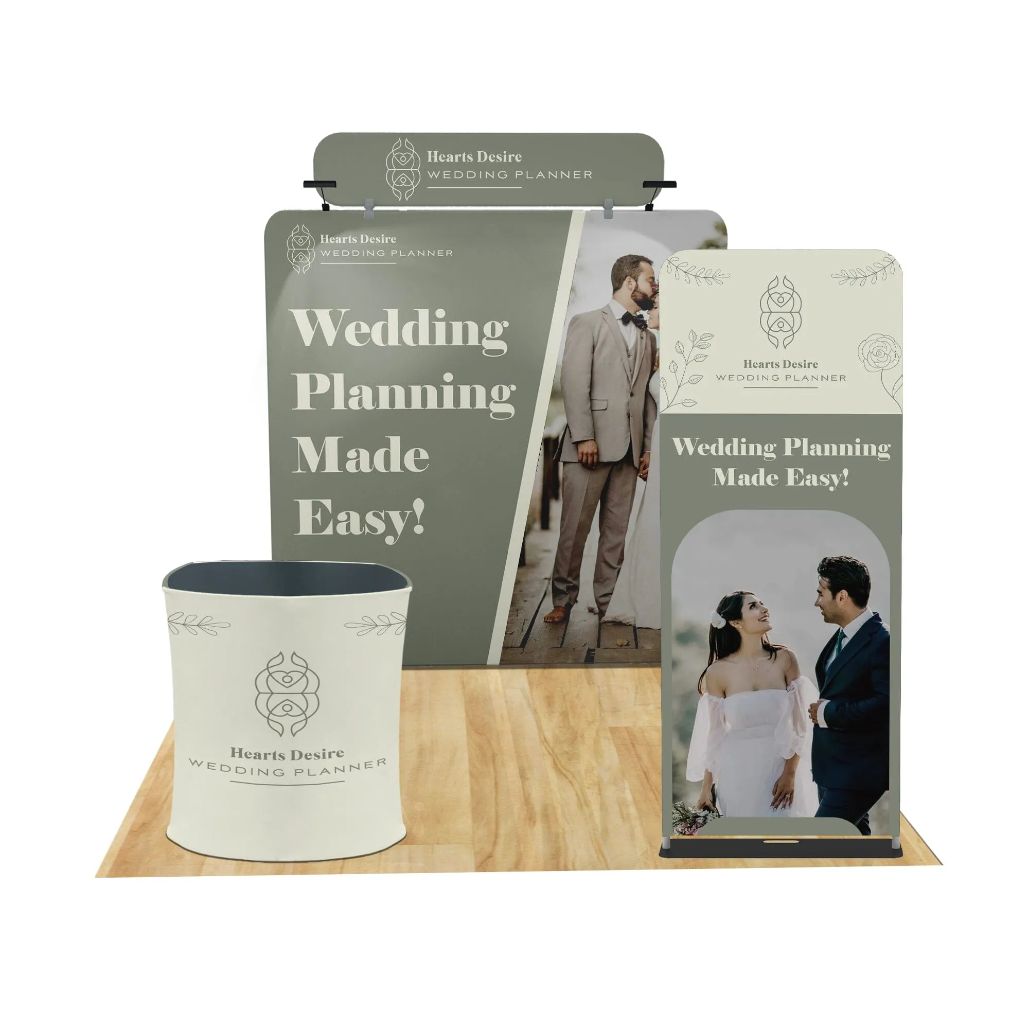FastZip™ Trade Show Booth - Platinum Package