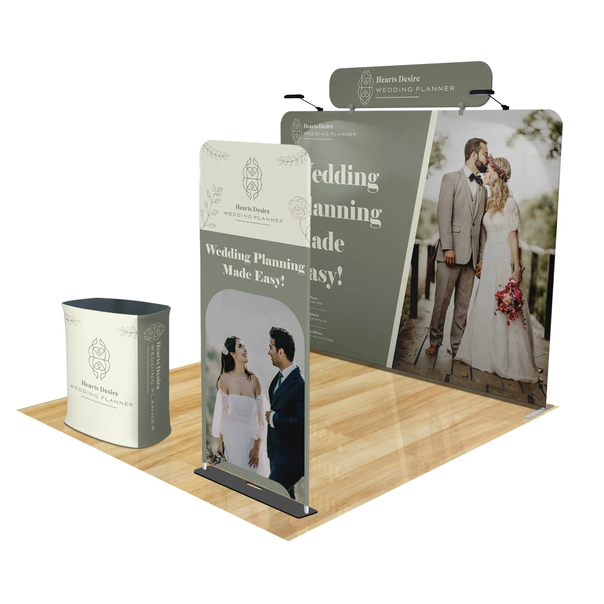 FastZip™ Trade Show Booth - Platinum Package