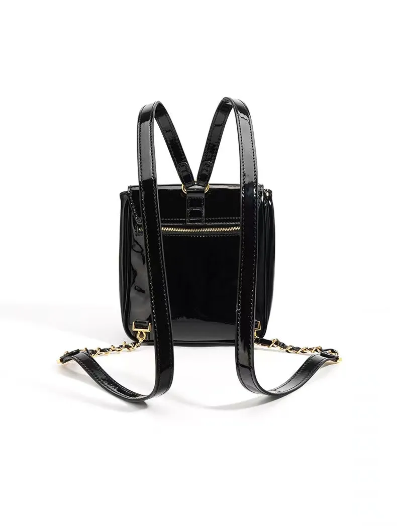 First Layer Cowhide Mini Hail Backpack
