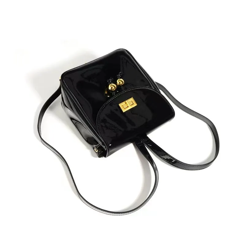 First Layer Cowhide Mini Hail Backpack