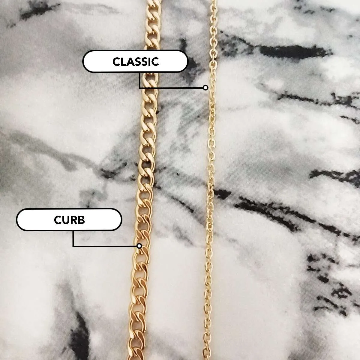 Flourish Heart CZ Custom Nameplate
