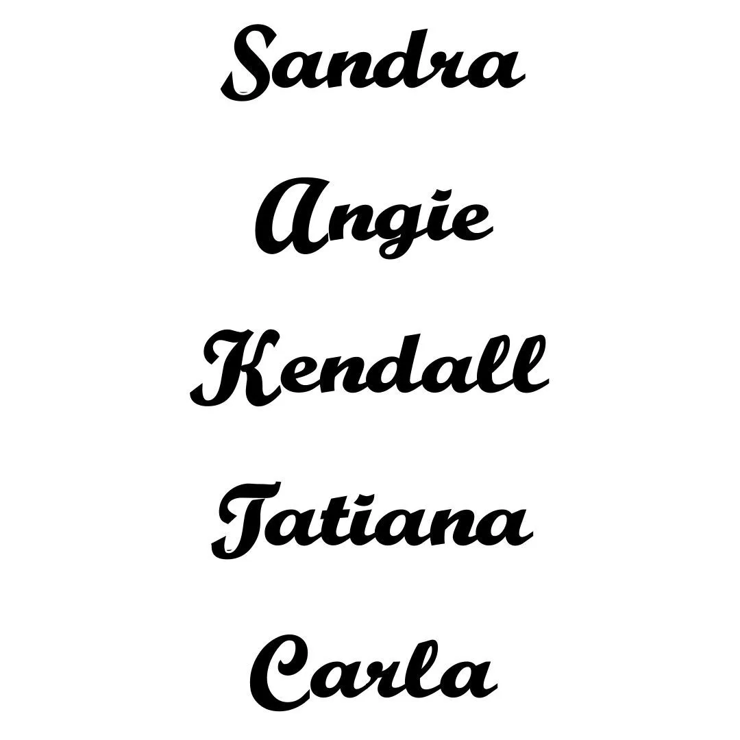 Flourish Heart CZ Custom Nameplate