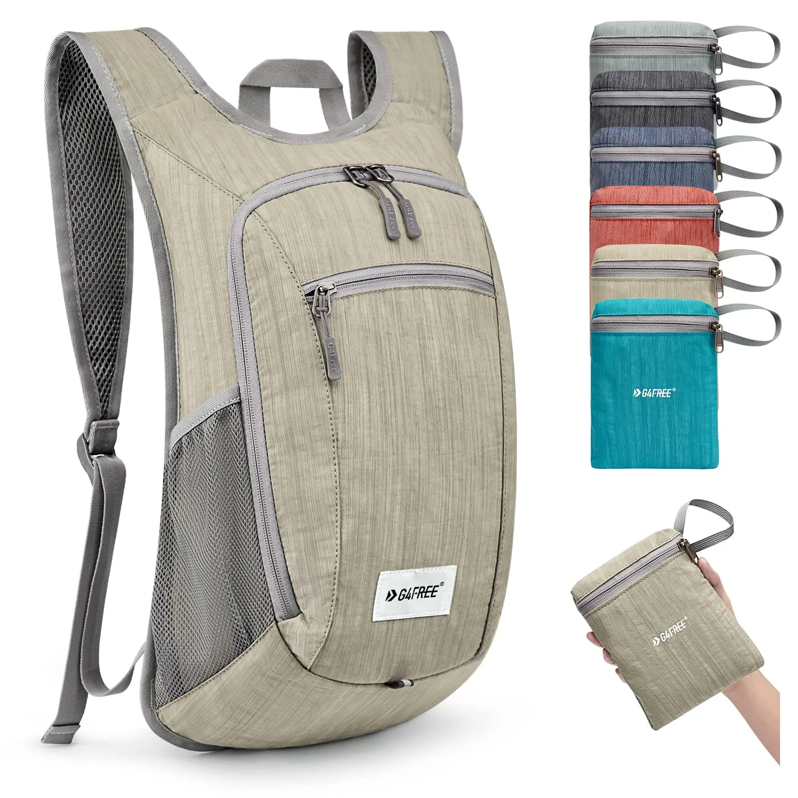 G4Free 10L/15L Lightweight Hiking Backpack