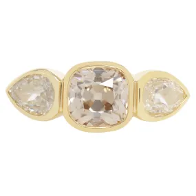 Golden Brilliance Diamond Ring