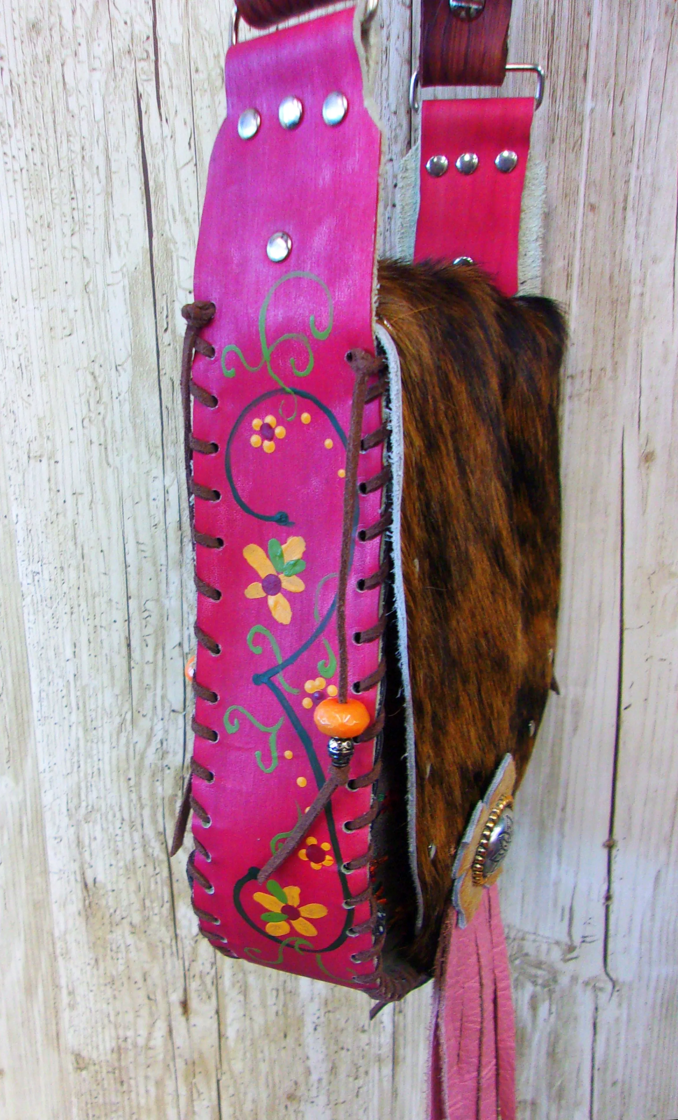Hand-Painted Boho Bag P03