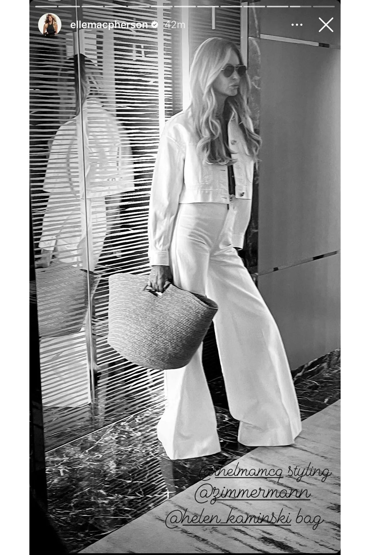 Helen Kaminski Leonor Foldable Tote | Medallion Cuoio