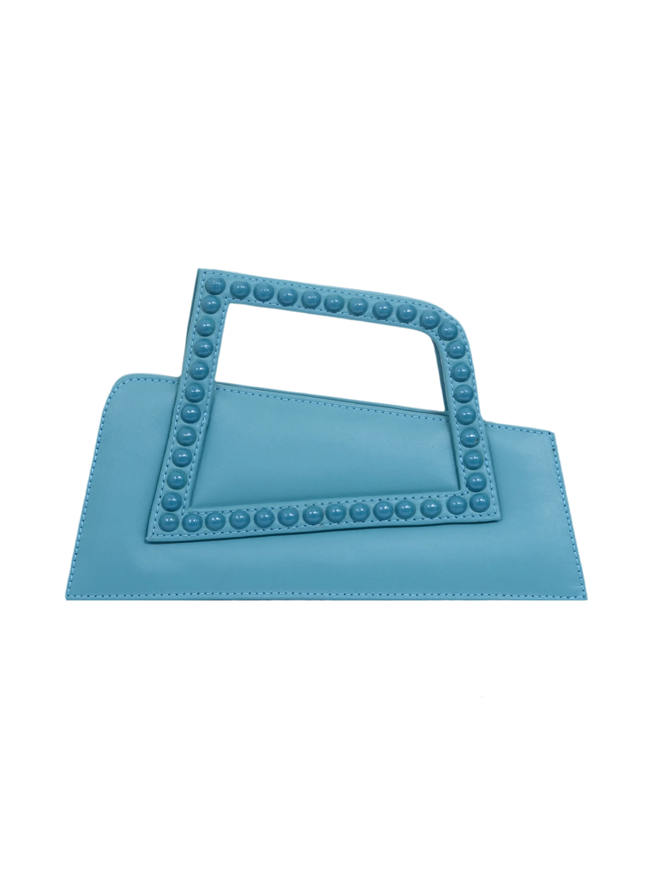 Jalila Purple Matte Leather Bag