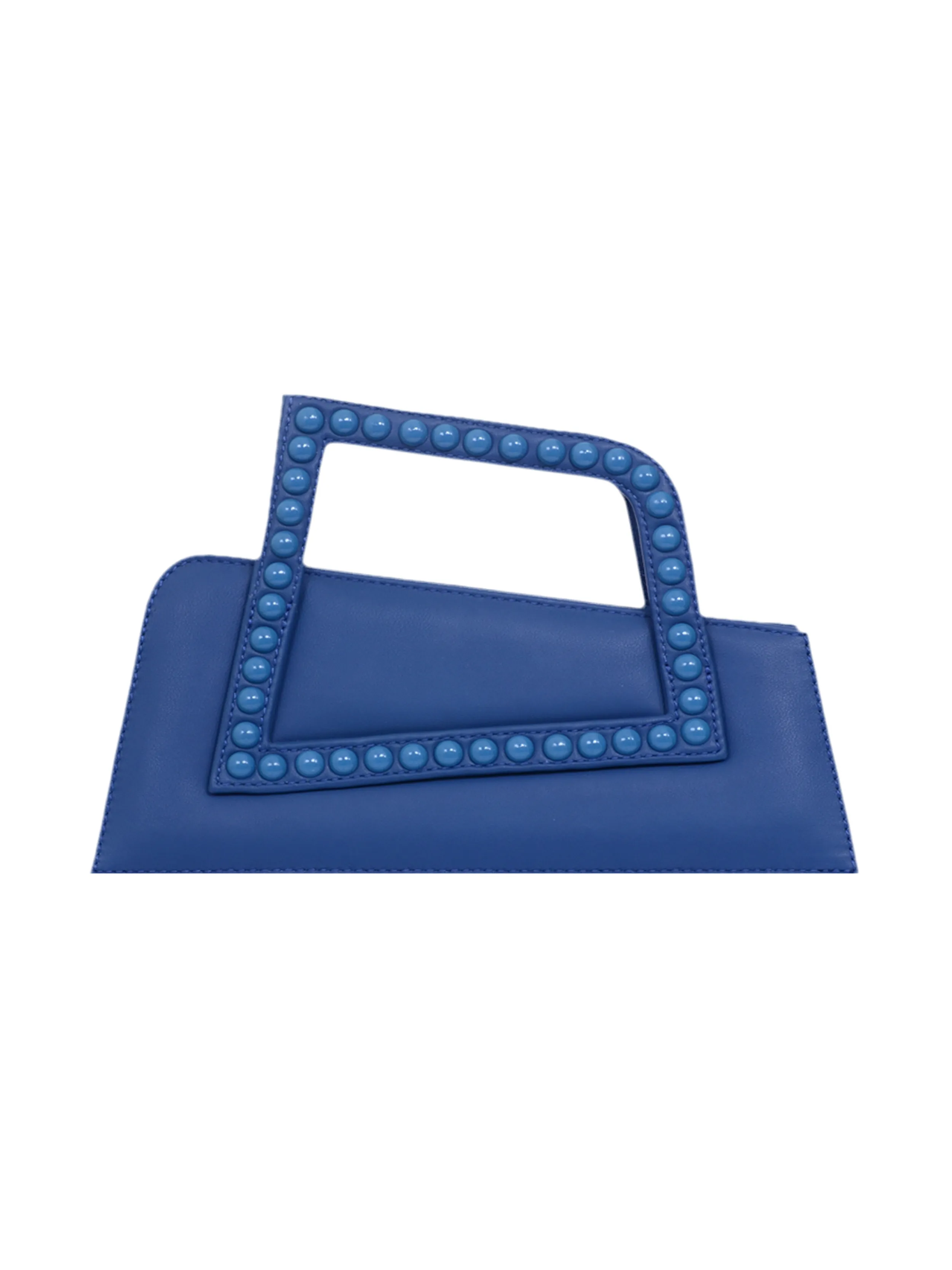 Jalila Purple Matte Leather Bag