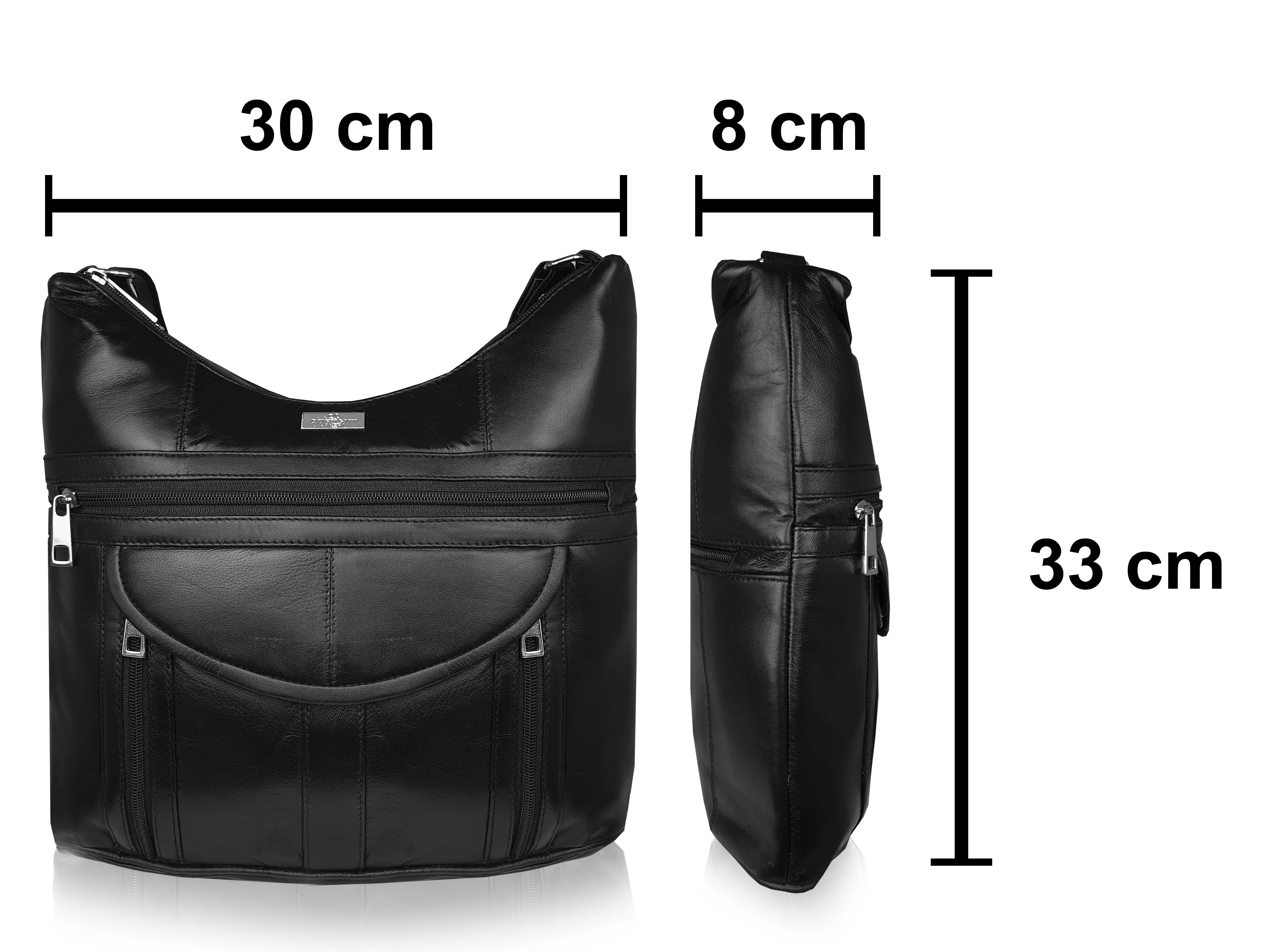 Ladies Designer Leather Handbag - Womens Large Cross Body Shoulder Bag QL176