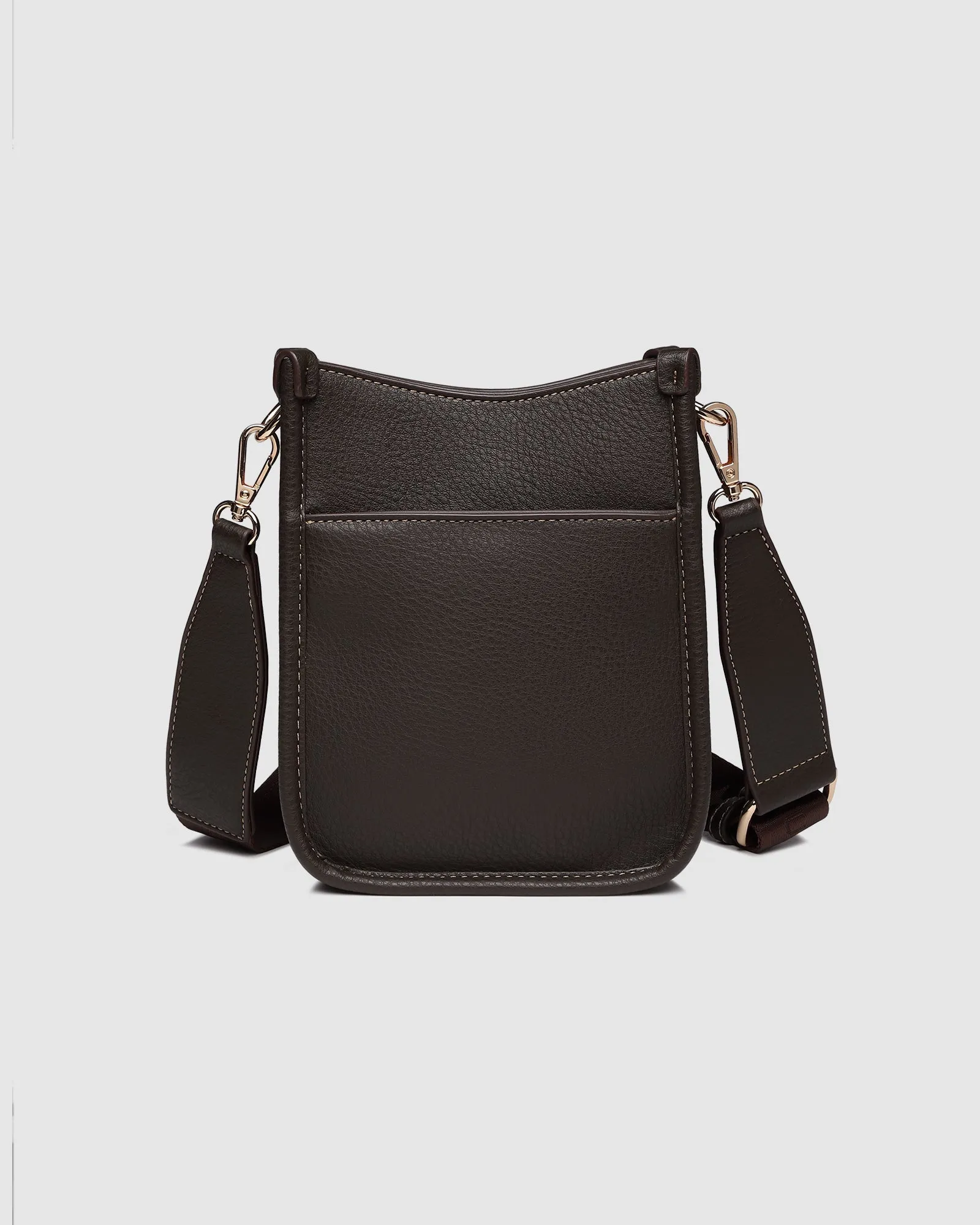 Louenhide Parker Phone Crossbody Bag Chocolate