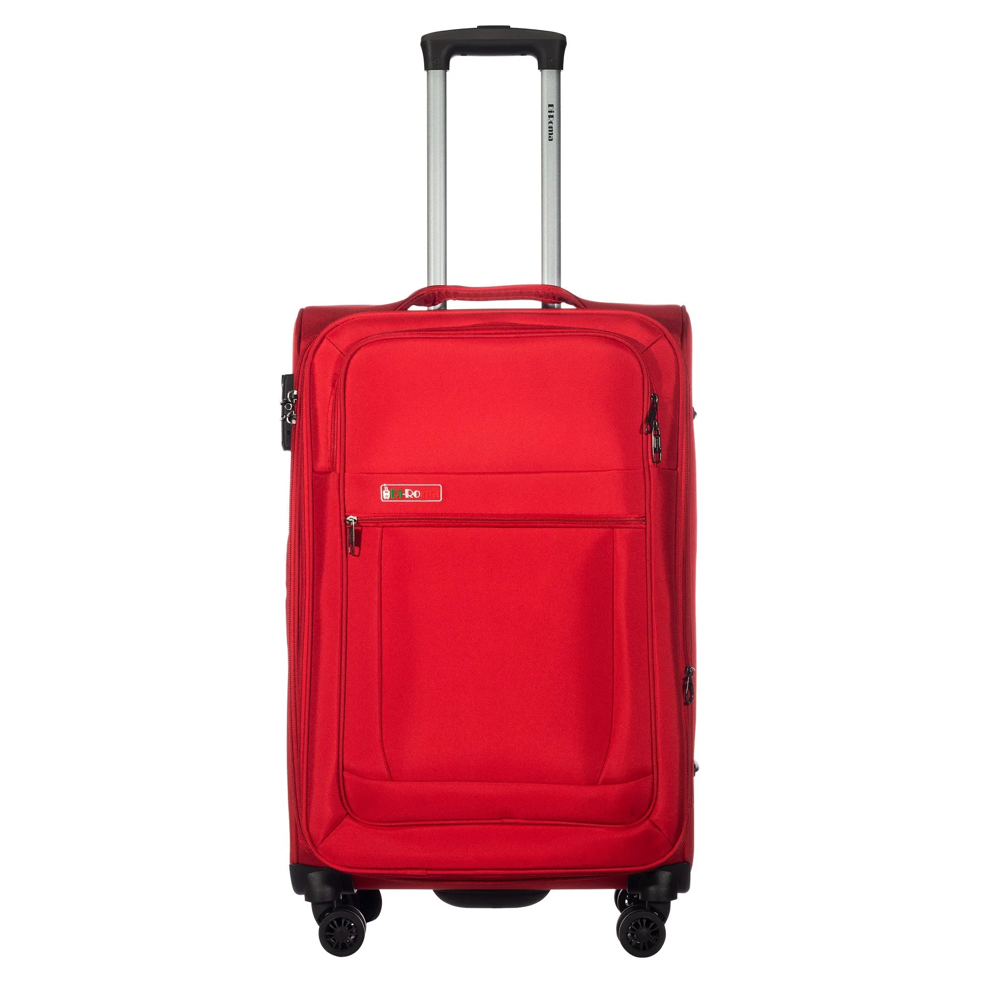 Luca Collection Red luggage Set 3pc(20/26/30") Suitcase