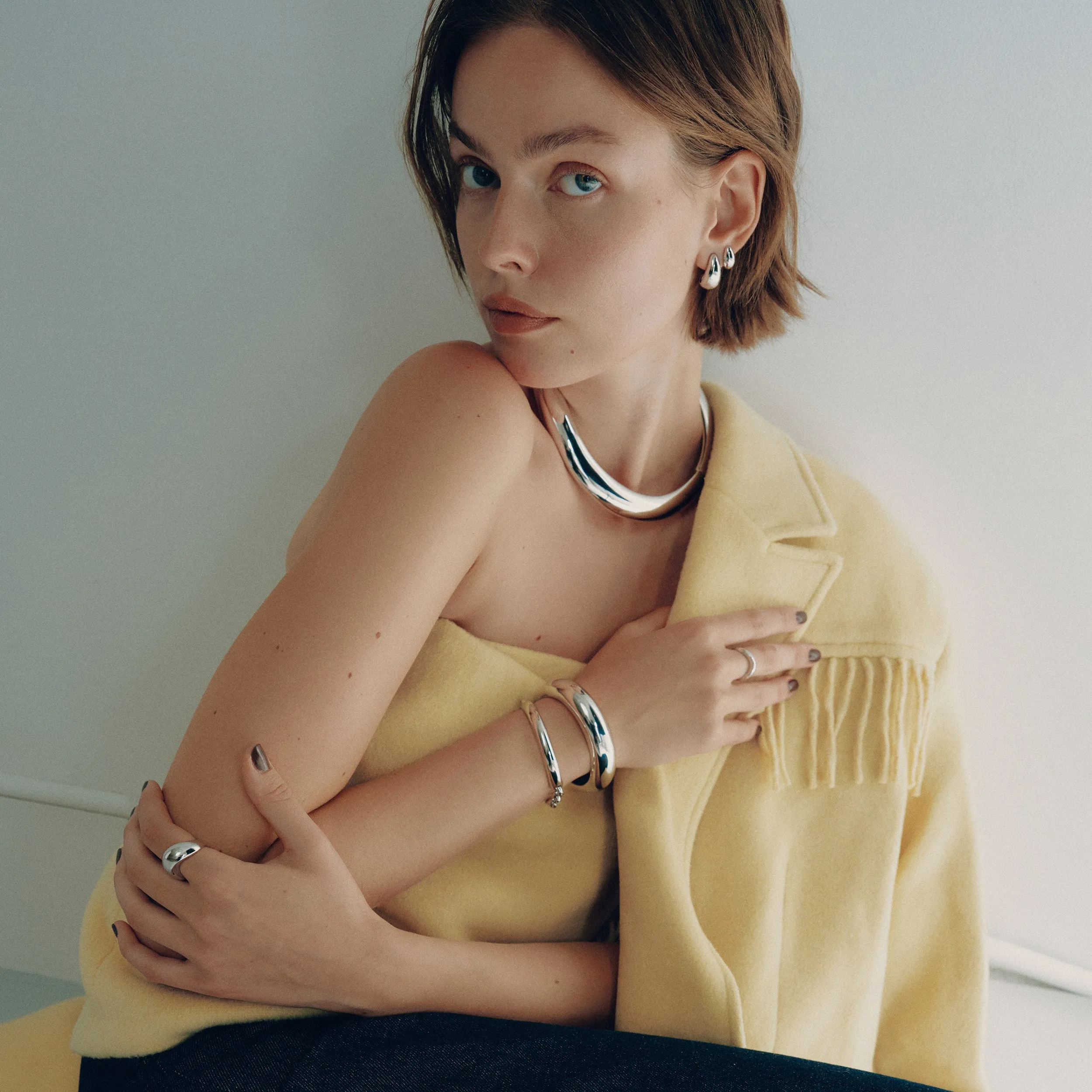 Luna Collar - Silver