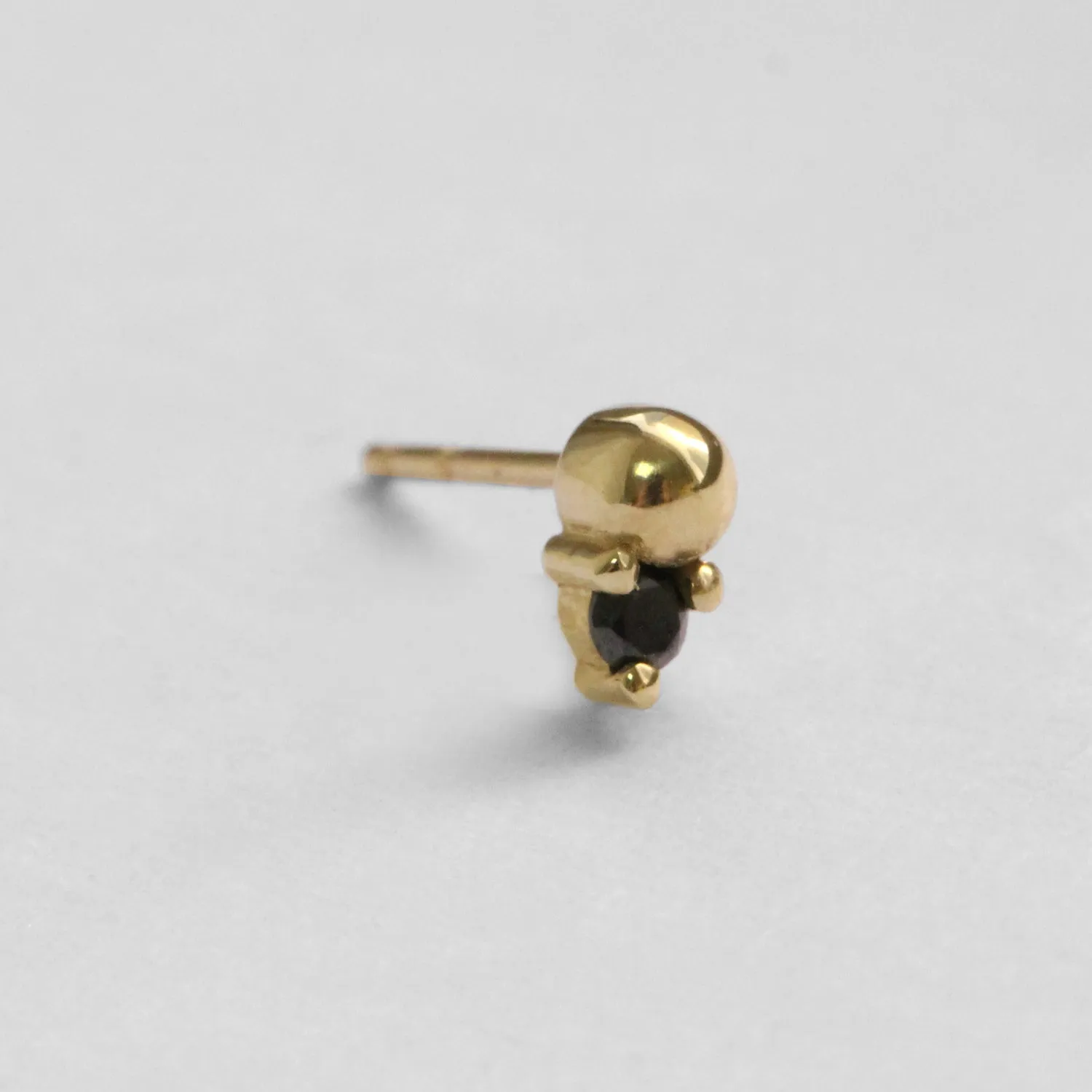 Marie Earring Black Diamond
