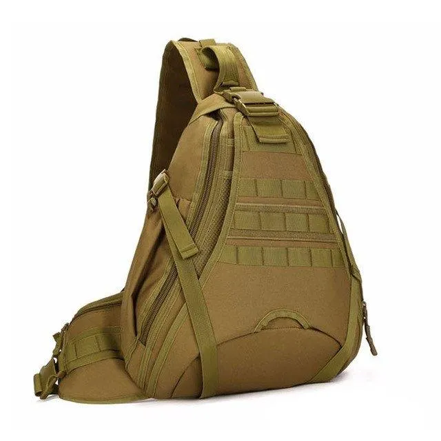 Men Molle Backpack Single Shoulder Bag Chest Bags